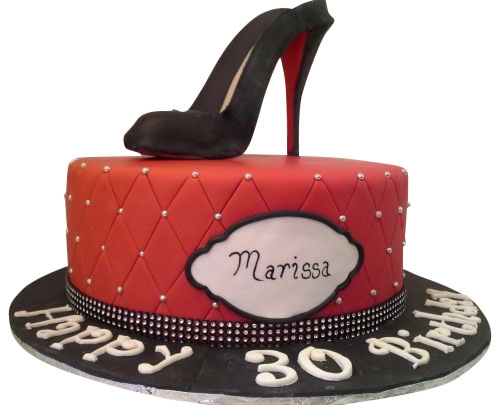 Louboutin Shoes Cake