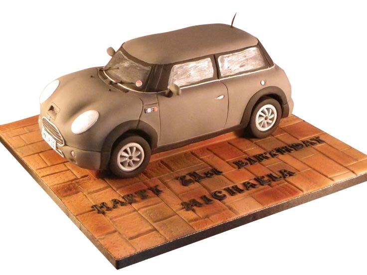 Mini Cooper Cake