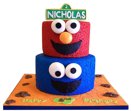 Sesame Street Cake