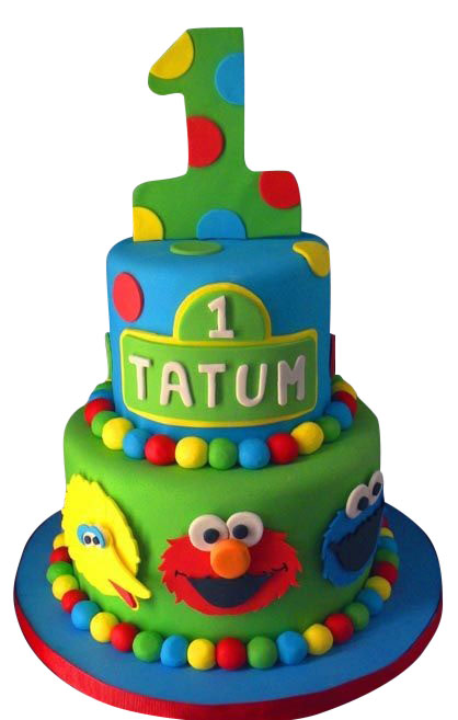 Sesame Street Cake