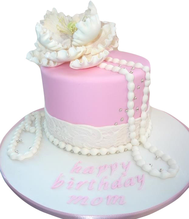 Birthday Cake With Pearls