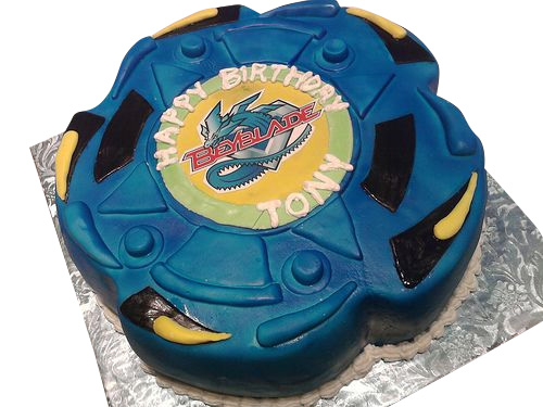 Beyblade Cake