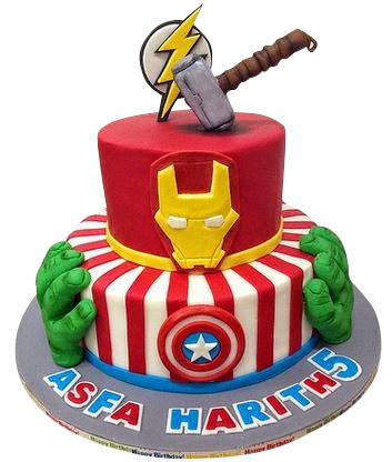 Avengers Cake