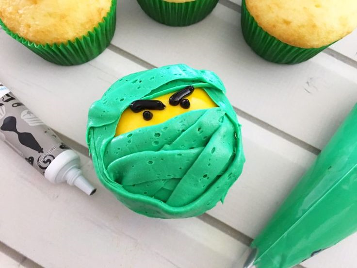 Ninjago Lego Cupcakes