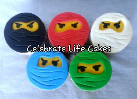 Ninjago Lego Cupcakes