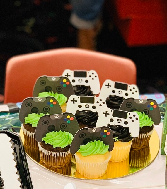 PlayStation cupcakes