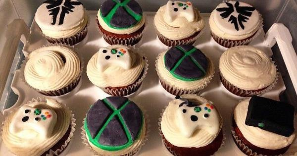 PlayStation cupcakes