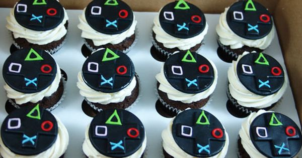 PlayStation cupcakes