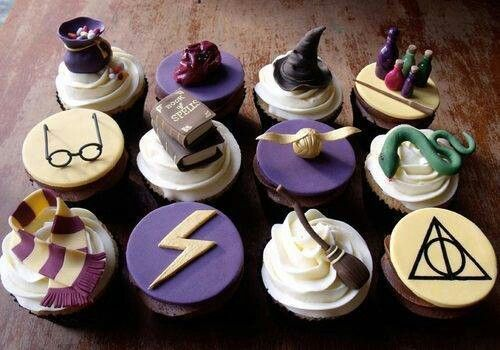 Harry Potter Theme Cupcakes