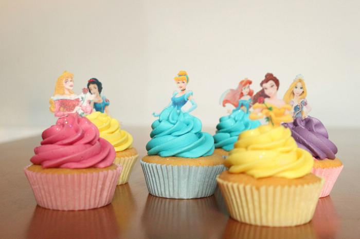 Disney Princess Cupcakes