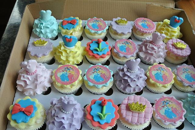 Disney Princess Cupcakes