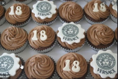 Versace cupcakes