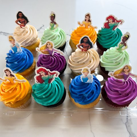 Disney Princess Cupcakes