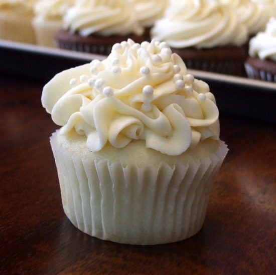 Plain White Cupcakes