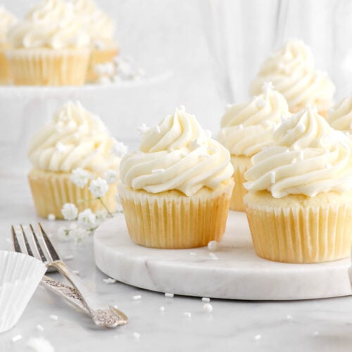 Plain White Cupcakes