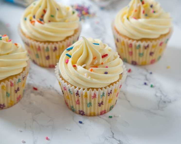 Plain White Cupcakes