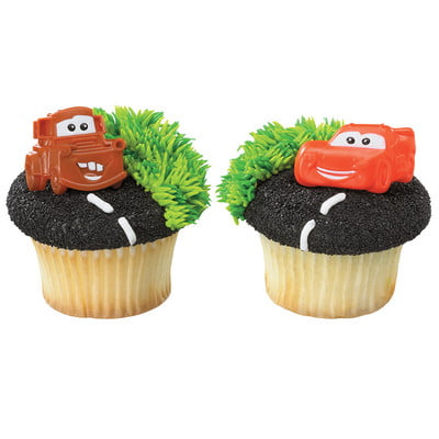 Lightning McQueen Cupcakes