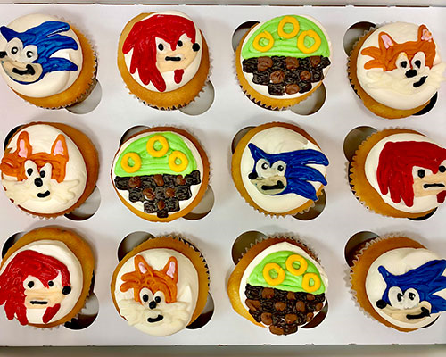 Sonic Cupcakes