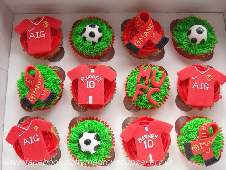 Sports Theme Cupcakes