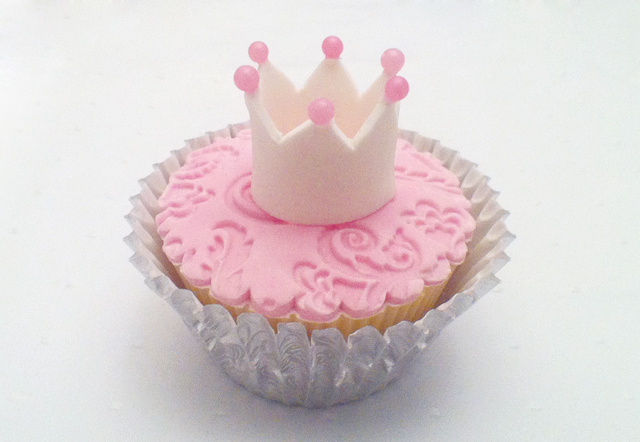 Princess Tiara Cupcakes