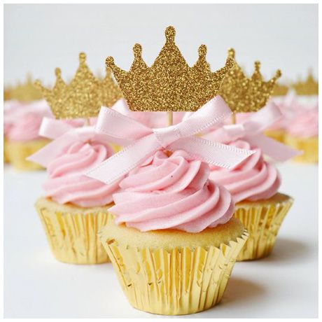 Princess Tiara Cupcakes