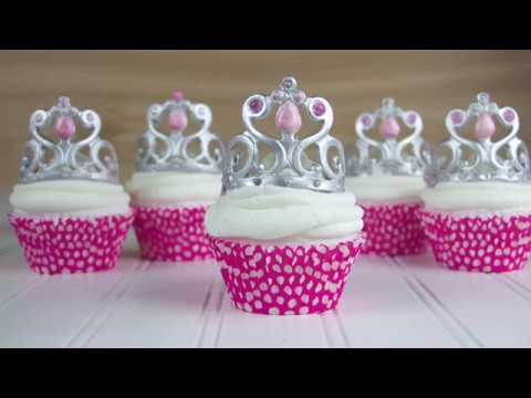 Princess Tiara Cupcakes