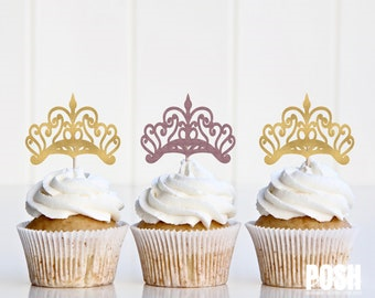 Princess Tiara Cupcakes