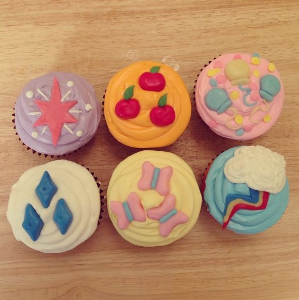 My Little Pony Cupcakes