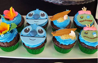 Lilo and Stitch Cupcakes