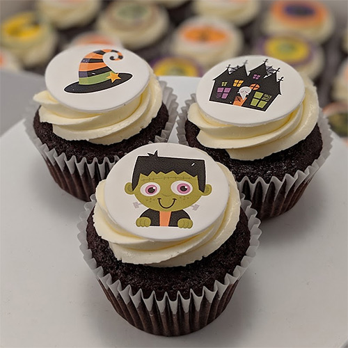 Goku Cupcakes