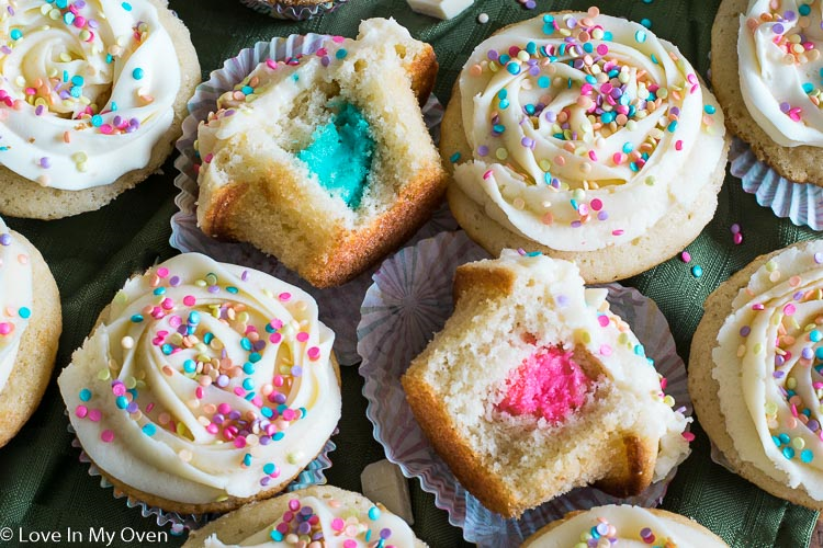 Gender Reveal Cupcakes