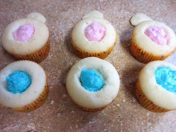 Gender Reveal Cupcakes