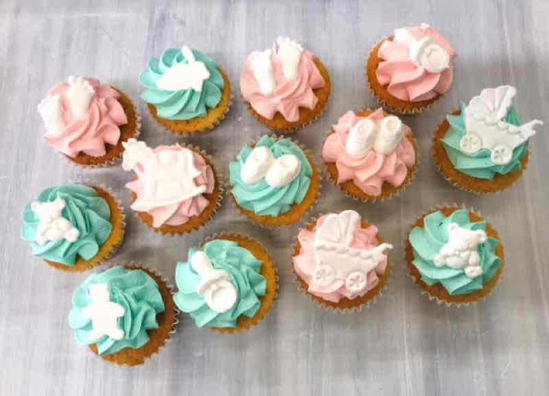 Gender Reveal Cupcakes