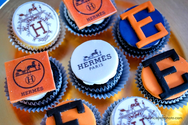 Hermes Cupcakes