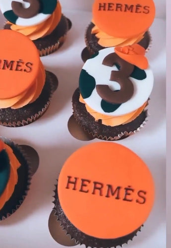 Hermes Cupcakes