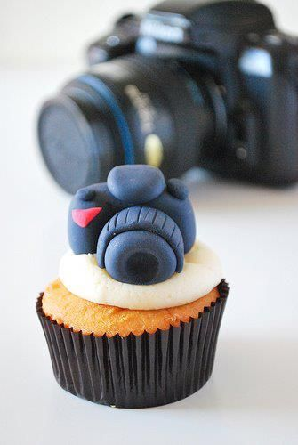 Camera Theme Cupcakes