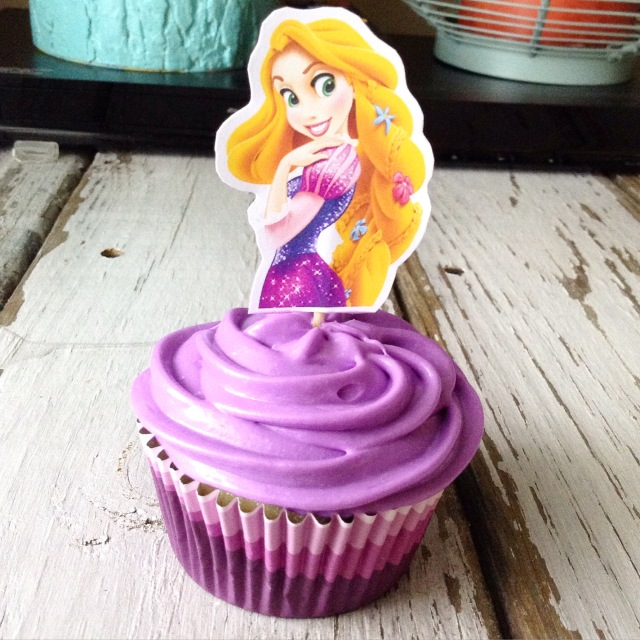 Rapunzel Cupcakes