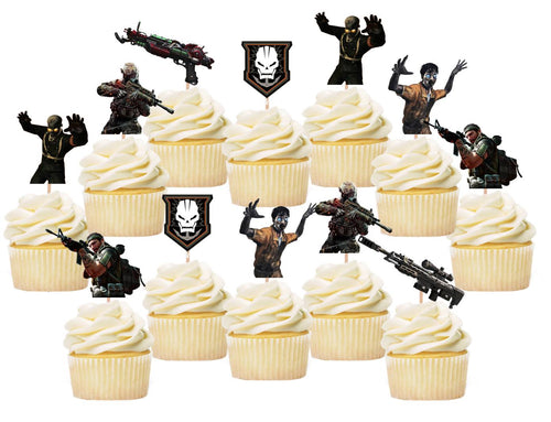 Call of Duty Themed Cupcakes