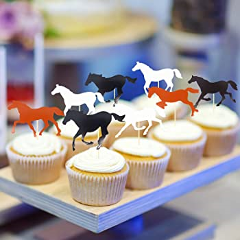 Horse Racing Themed Cupcakes