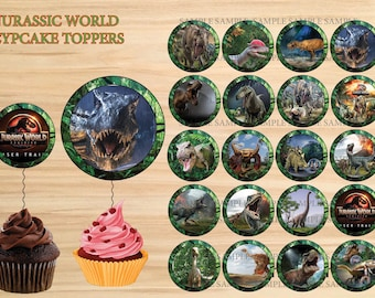 Jurassic Park Cupcakes