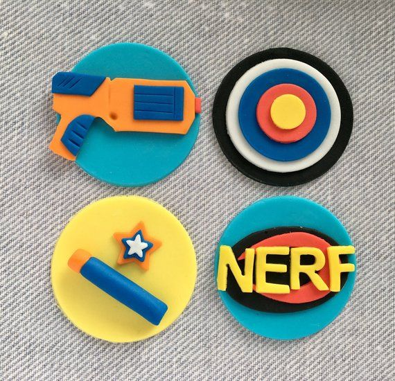 Nerf Cupcakes