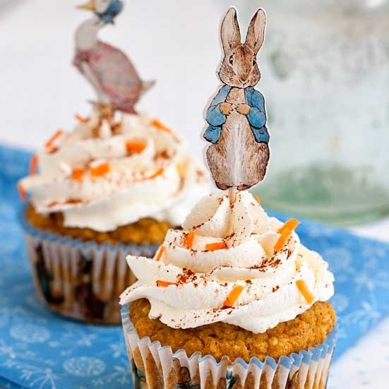 Peter Rabbit Theme Cupcakes