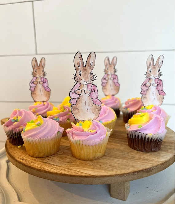 Peter Rabbit Theme Cupcakes