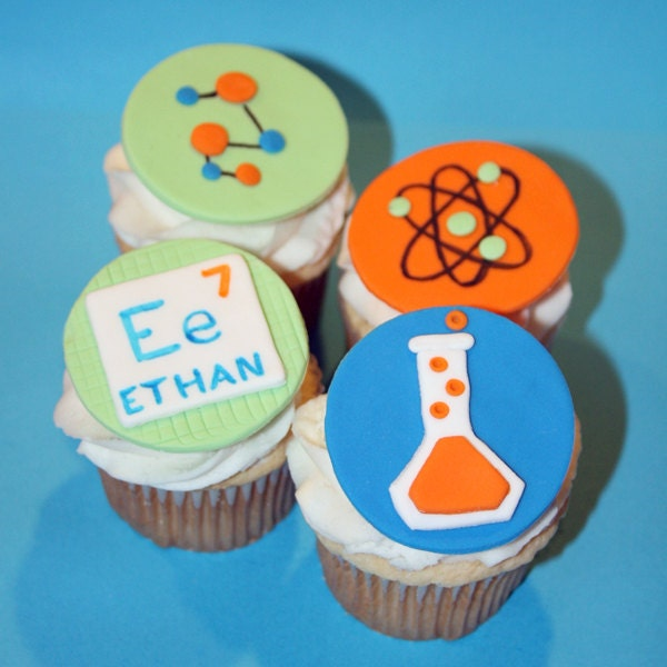 Science Themed Cupcakes