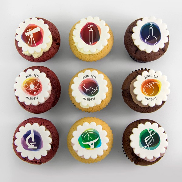 Science Themed Cupcakes