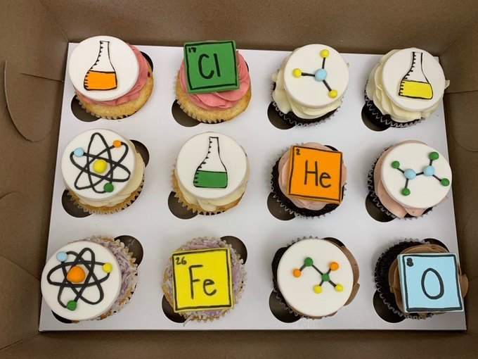 Science Themed Cupcakes