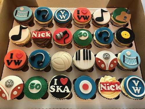 Mercedes Themed Cupcakes