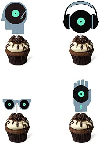 DJ Themed Cupcakes