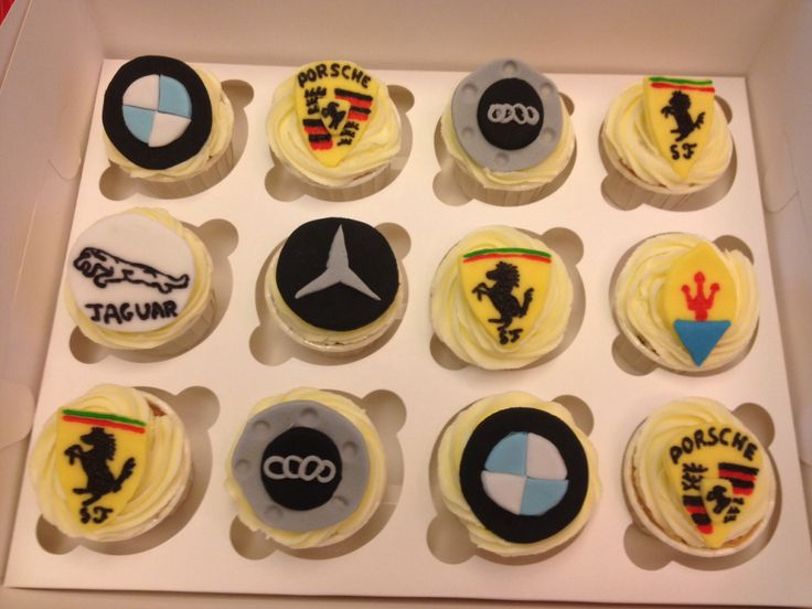 Porsche Cupcakes