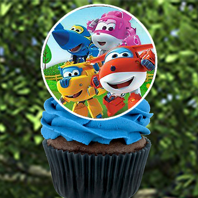 Super Wings Cupcakes